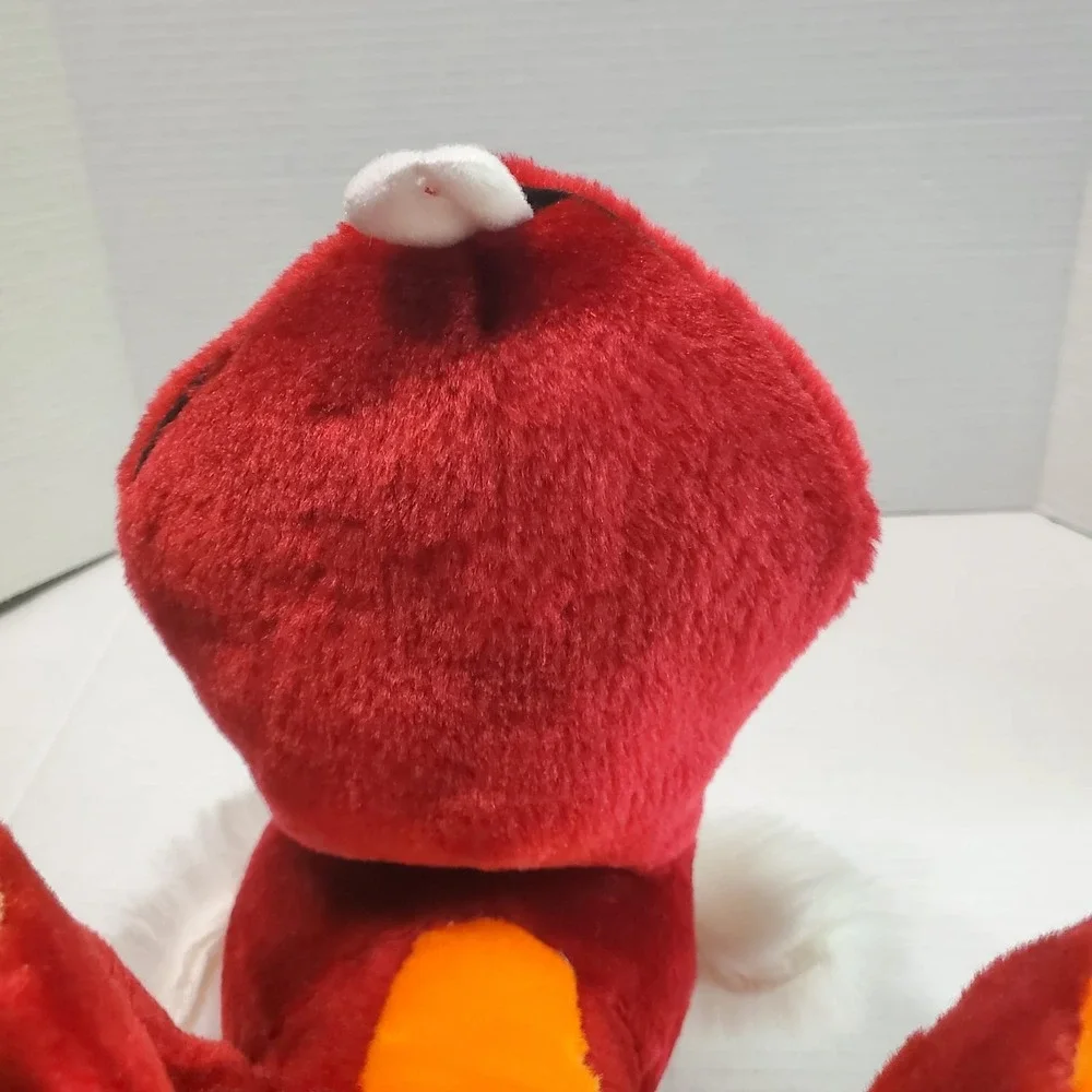 Vintage BJ Toy Red Angry Dragon 6